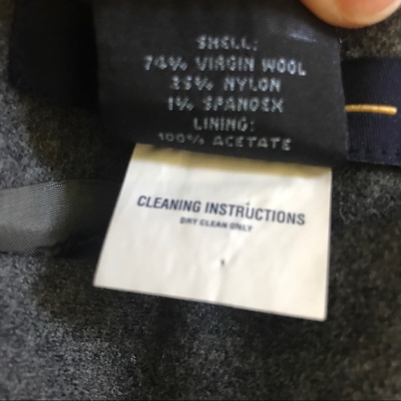 Gap gray wool stretch midi skirt 1 - Picture 6 of 6